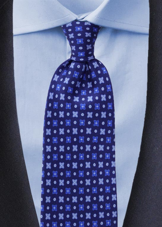 Maldini Tie- Blue