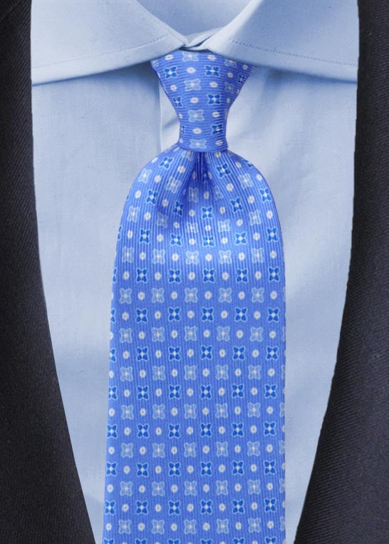 Maldini Tie- Light Blue